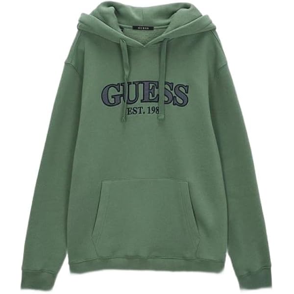 GUESS フード付きトレーナー Lサイズ Amazon.co.jp: [GUESS] フード付きトレーナーUNI L/SLV HOODIES
